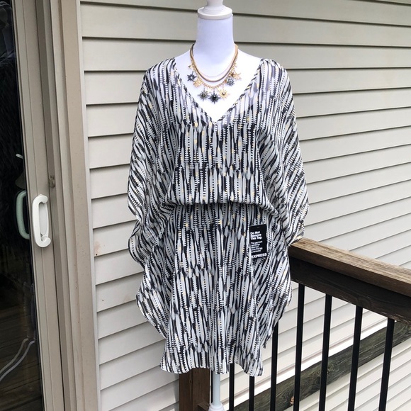 Express Dresses & Skirts - Express Sheer Summertime Dress